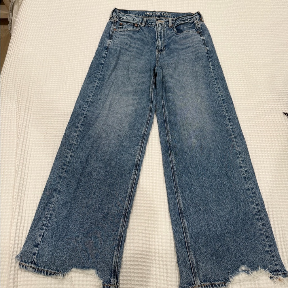 American Eagle Outfitters Blue Flare Jeans